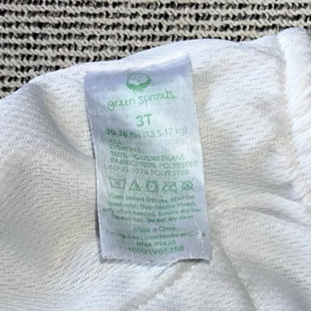 Green Sprouts Blue and Green Turtle Swim Diaper Size 3T
